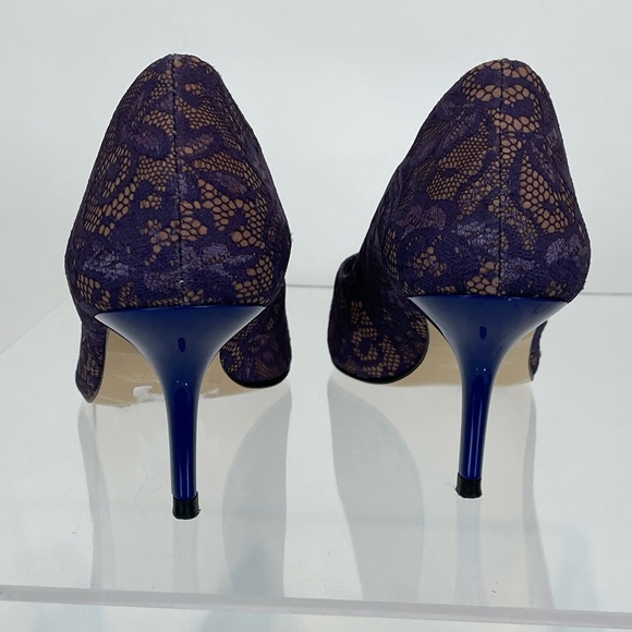 PURPLE LACE PUMP - Picture 6 of 6